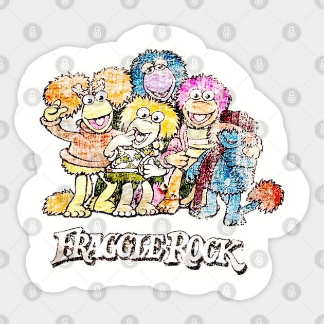 Vintage Fraggle Rock Sticker by Maréee Noiree